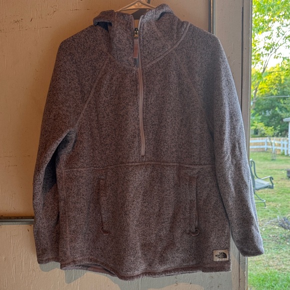 The North Face Purple Pullover Hoodie - Picture 1 of 1